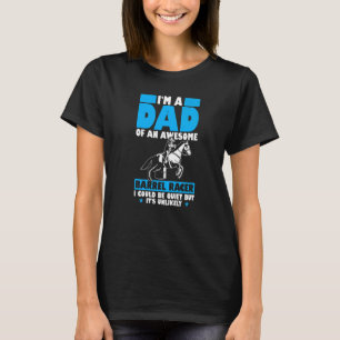 T-shirt Mens Je Suis Une Maman D'Un Épatant Raceur De Barr
