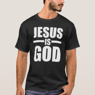 T-shirt Mens Jésus est Dieu T