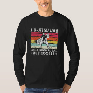 T-shirt Mens Jiu Jitsu Papa Comme Papa Normal Mais Glacièr