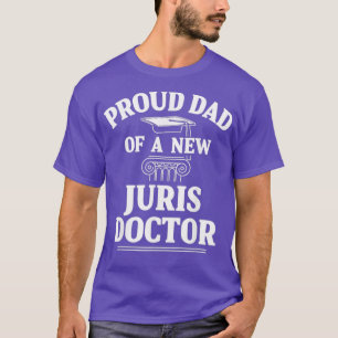 T-shirt Mens Juris Doctor of Jurisprudence Dad Law