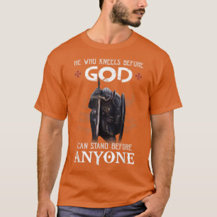 T-shirt Mens Knight Templier Christian Guerrier Lui Qui Kn