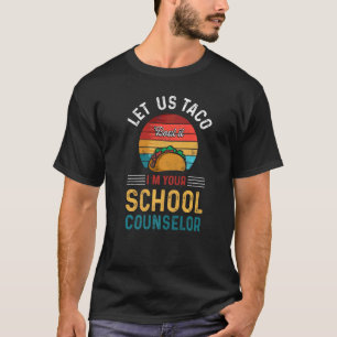 T-shirt Mens Laissez-Nous Taco Bout C'Est Votre Conseiller