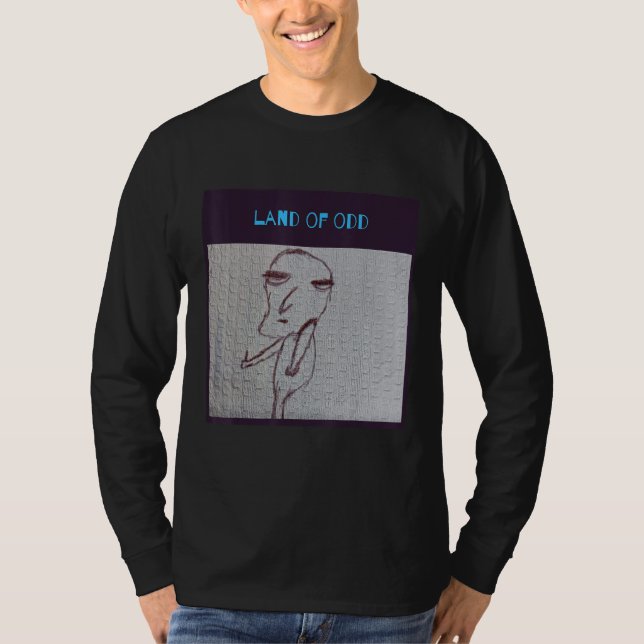T-shirt Mens Land of odd smoke (Devant)