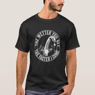 T-shirt Mens L'Eau Vous Obtenez Plus Rapide Je Viens Cool
