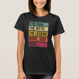T-shirt Mens L'Homme Le Mythe La Légende Non Juste Noel Q
