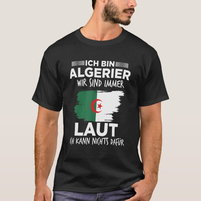 T-shirt Mens Loud Algérie (Devant)