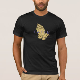 T-shirt Mens Mains de prière