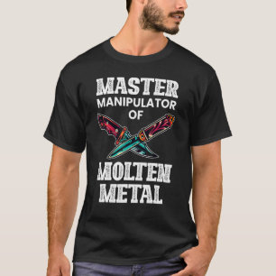 T-shirt Mens Maître Manipulateur Forge Forge Graphi