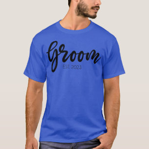 T-shirt Mens Mariage Matching Cadeaux Groom Est