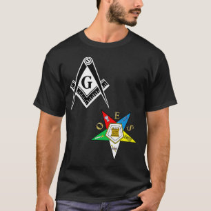 T-shirt MENS Mason Split Long T Masonic Eastern