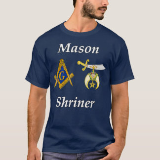 T-shirt Mens Masonic Shriner Split T Mason Shrine Noble