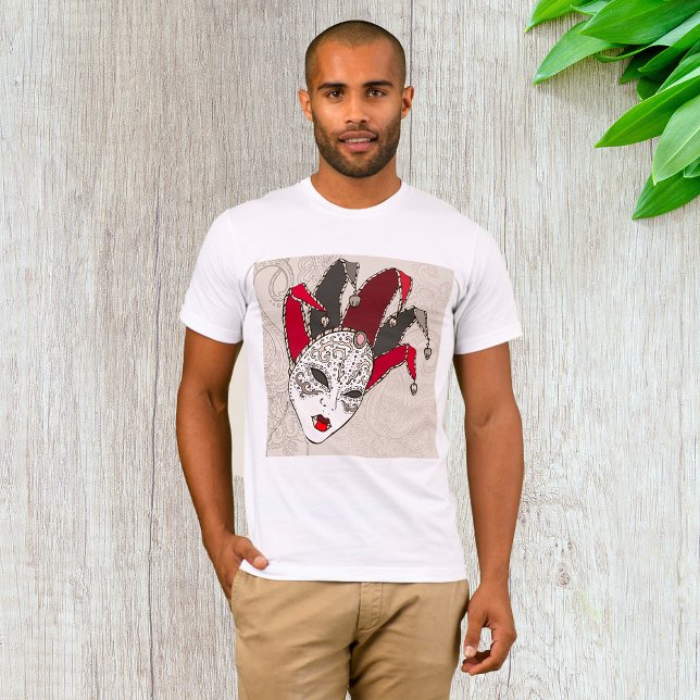 T-shirt Mens Masque Mardi Gras Carnaval (Créateur téléchargé)