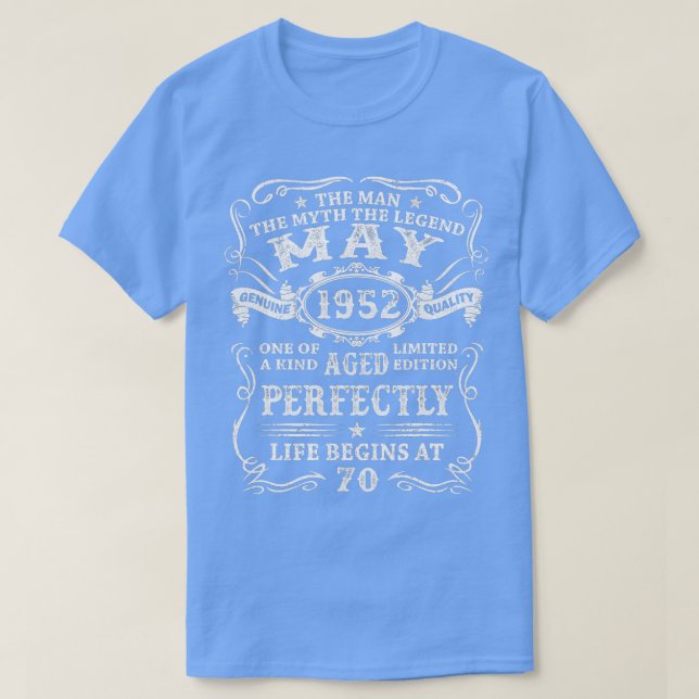 T-shirt Mens May 1952 (Design devant)