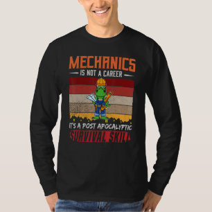 T-shirt Mens Mechanic N'Est Pas Un Technicien De Carrière 