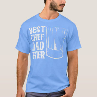 T-shirt Mens Meilleur Chef Papa a toujours Cité pour un Ch
