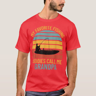 T-shirt Mens Mes Épouses De Pêche Préférées Appelez-Moi Gr