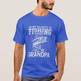 T-shirt Mens Mes Épouses De Pêche Préférées Appelez-Moi Gr
