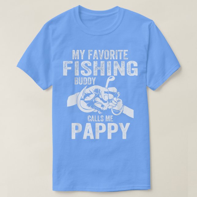 T-shirt Mens Mes Épouses De Pêche Préférées Appelez-Moi Pa (Design devant)
