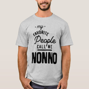 T-shirt Mens Mes Gens Favoris M'Appelent Non