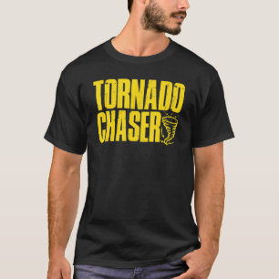 T-shirt Mens Météorologue Storm Nuage Hurricane Chaser