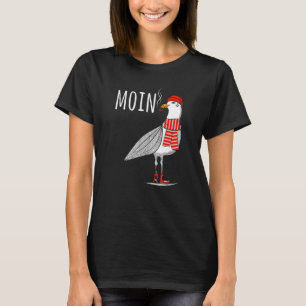 T-shirt Mens Moin Dit Seagull Oiseau Mer Voile Nord Se