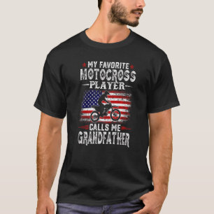 T-shirt Mens Mon Lecteur De Motocross Préféré M'Appelle Gr
