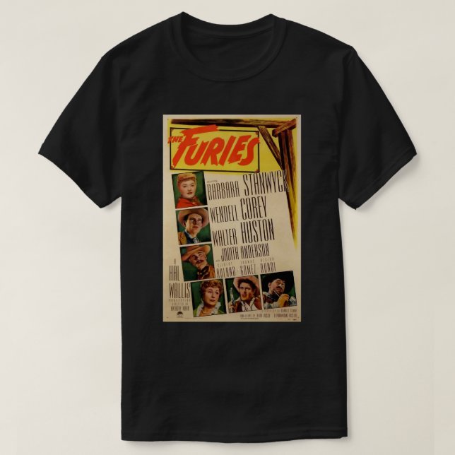 T-shirt Mens My Favori Stanwyck Drama Barbara Actrice Gi (Design devant)