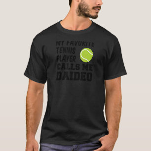 T-shirt Mens My Favori Tennis Player Me Appelle Daideo Iri