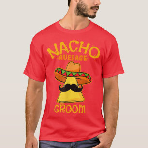 T-shirt Mens Nacho Groom Moyen De Mayo Meican Pères da