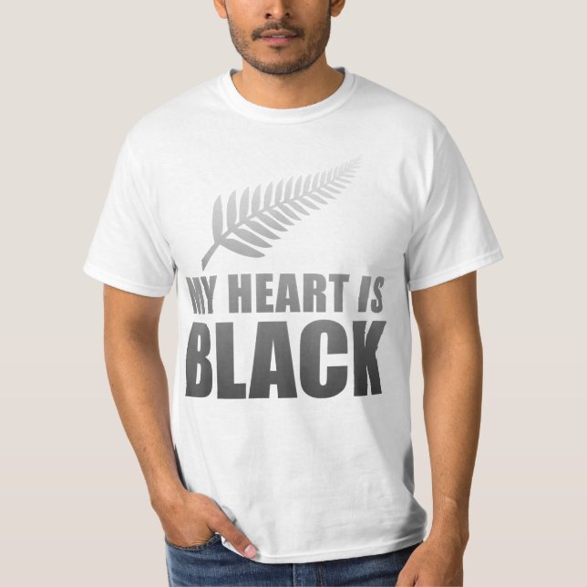 T-shirt Mens New Zealand Designed Rugby T Shirt for Rugby (Devant)