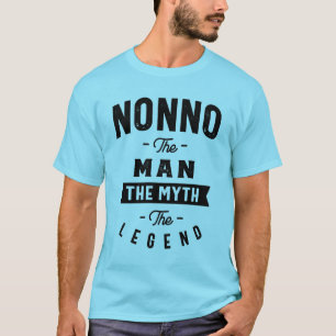 T-shirt Mens Nonno L'Homme Mythe Légende Grand-Père Cadeau