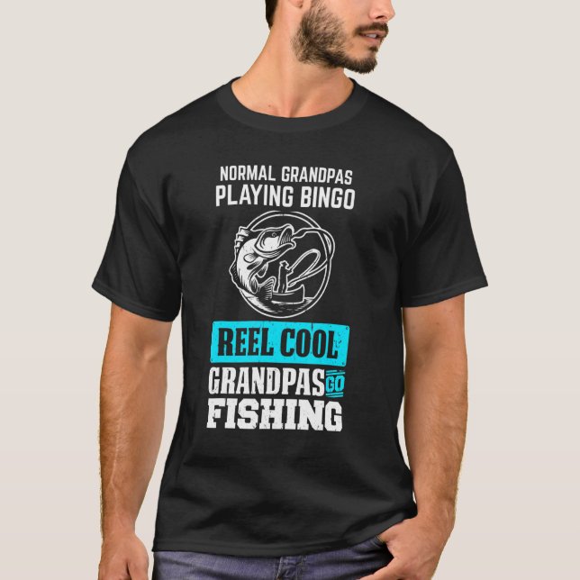 T-shirt Mens Normal Grandpas Watch Football Real Cool Go F (Devant)