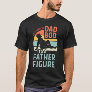 T-shirt Mens Not A Papa Bod C'est un père Figure