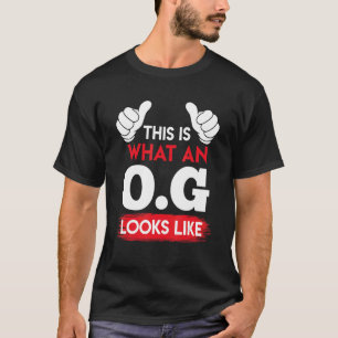 T-shirt Mens O G Uncle Gangster Uncle