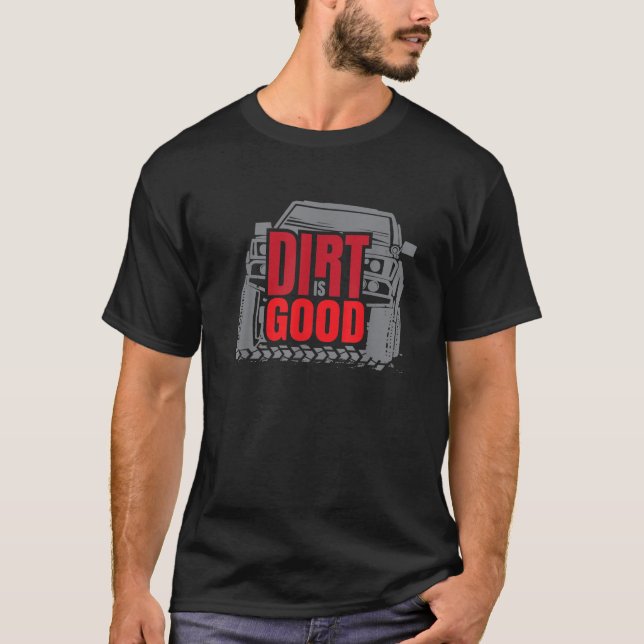 T-shirt Mens Off Road Racing 4x4 Offroad Gift Boud Bogging (Devant)