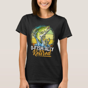 T-shirt Mens Oh Fish Ally Retraité Pêche