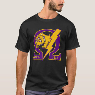 T-shirt Mens Omega-1911 Da Bruhz Bulldog Psi-Phi Ques