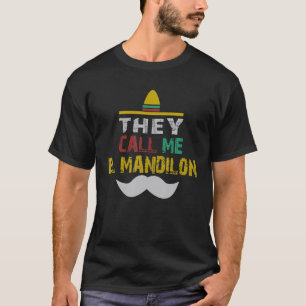 T-shirt Mens On M'Appelle El Mandilon Mari Mexicain Espo