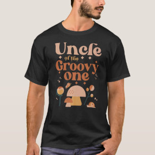 T-shirt Mens Oncle Of The Super One Boho 1st Birthday Hip