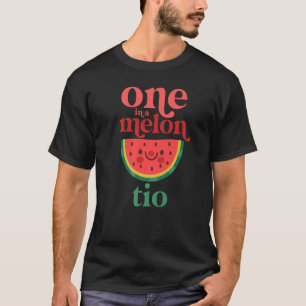 T-shirt Mens One In A Melon Tio Cute Watermelon First Birt