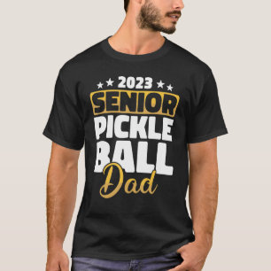 T-shirt Mens Paddle Joueur de Pickleball Senior Pickleball