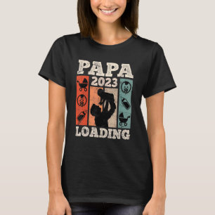 T-shirt Mens Papa 2023 Chargement De Papa À Être 2023 4