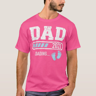 T-shirt Mens Papa 2023 chargement pour faire-part de gross