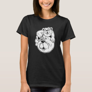 T-shirt Mens papa Bear Best Papa Papa Papa Fête des pères