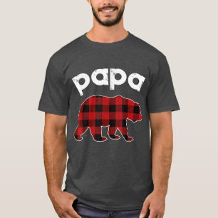 T-shirt Mens Papa Bear TShirt, Papa Bear Fête des pères Sh