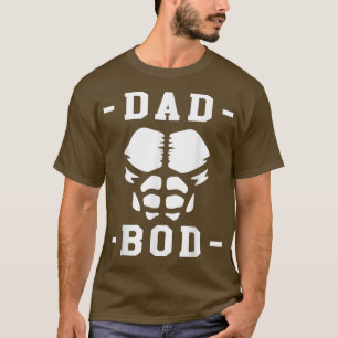 T-shirt Mens Papa Bod entraînement Bodybuilder Gym Dadd