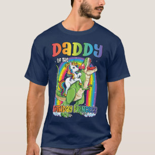 T-shirt Mens papa de l'anniversaire Princesse Anniversaire
