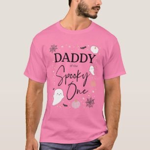 T-shirt Mens Papa Du Éffrayant One Girl Premier Anniversai