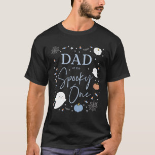 T-shirt Mens Papa Du Éffrayant Un Premier Anniversaire Blu