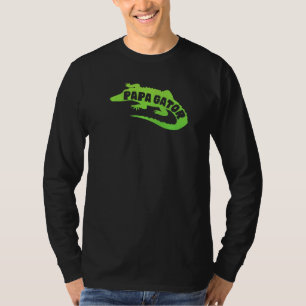 T-shirt Mens Papa Gator Papa Fête des pères Hommes Alligat